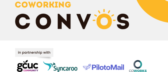 Event Banner - Coworking Convos with Sponsor Logos | Cat Johnson Co