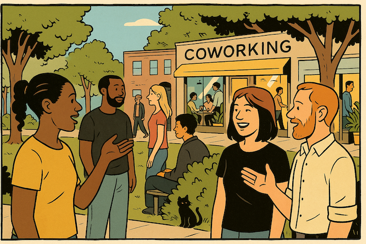 the story you're selling about your coworking space