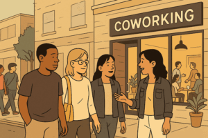 coworking brand represent