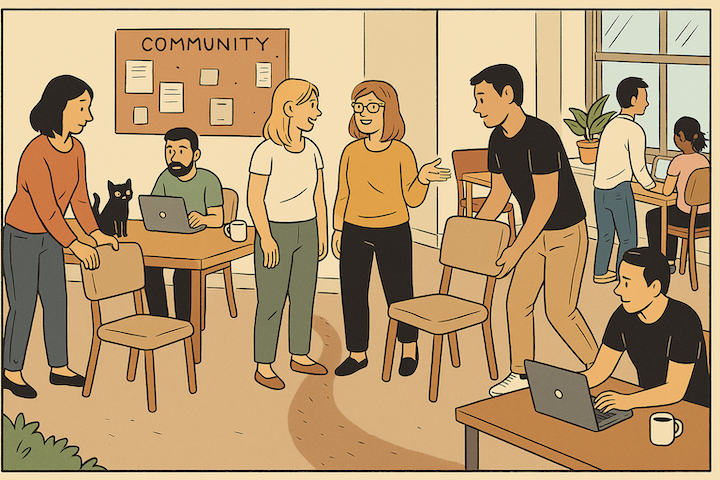 bonding vs bridging community coworking