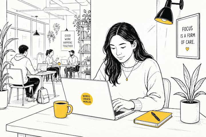 create a writing routine