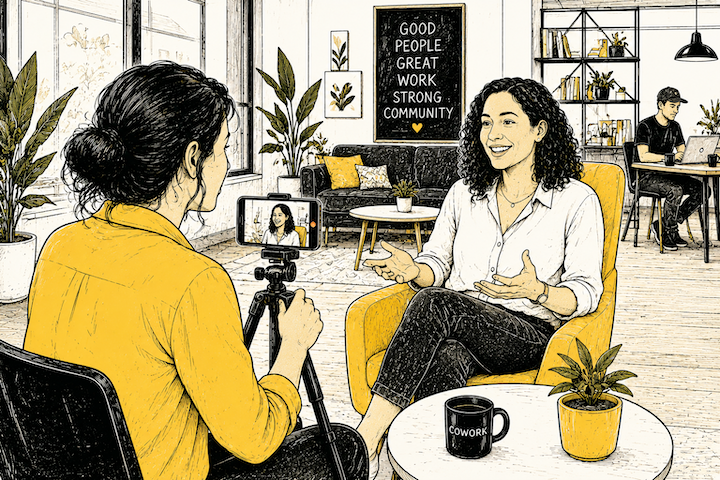 coworking member profiles